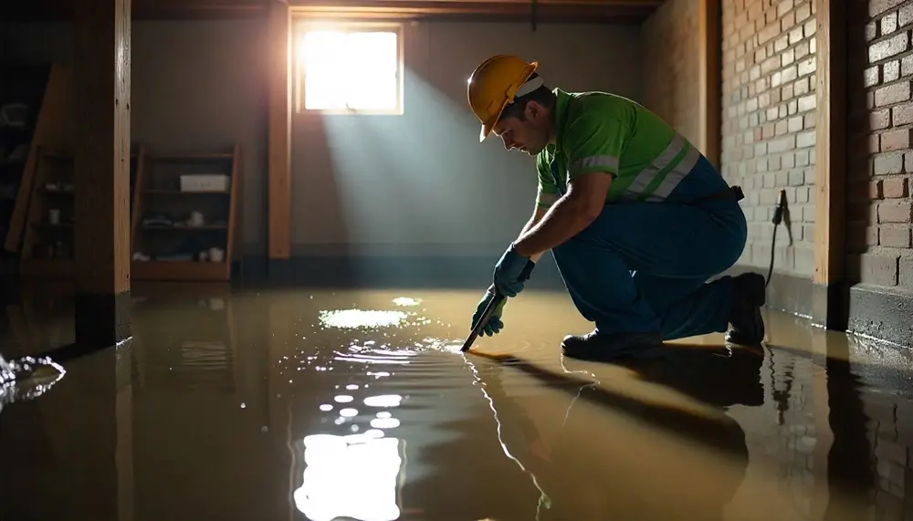 Professional water damage restoration services in West Concord, MN